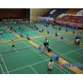 Capa de piso esportivo de badminton para badminton interno