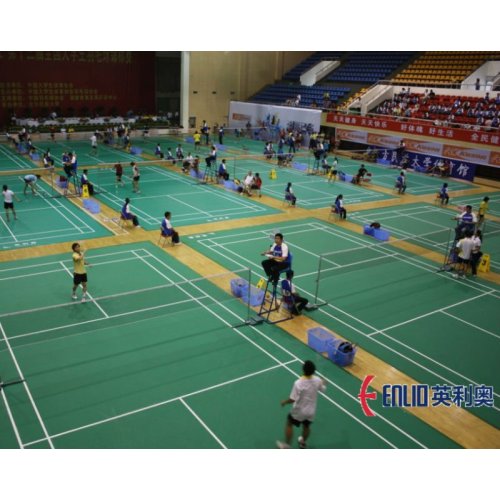 cubierta de pisos deportivos de bádminton para bádminton interior