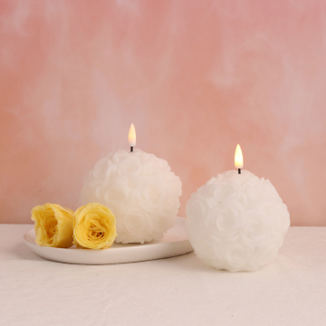 Battery operated Home decoration Rose ball type