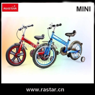 RASTAR wholesale licensed BMW MINI steel rim 4 wheels children bicycles