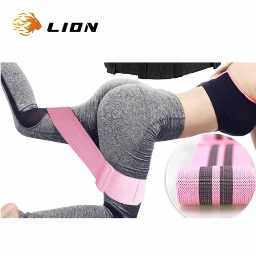 Custom Fitness Workout Stretch Fitness Fabric Booty Bands