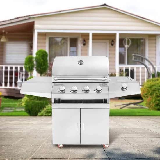 American Market Outdoor Kitchen Grill Islands Gas Cooker with Oven Modern Luxury Kitchen Cabinet