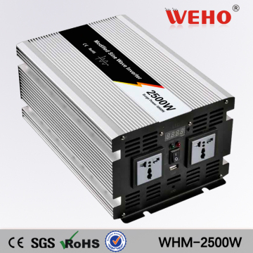2500w 110v/230v 12v/24v/48v modified sine wave power inverter