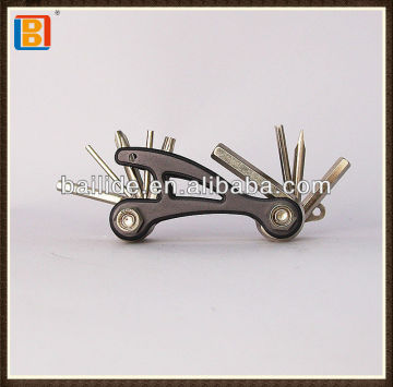 11 In 1 Stainless Steel Multi Function Bicycle Tools With Aluminum Handle