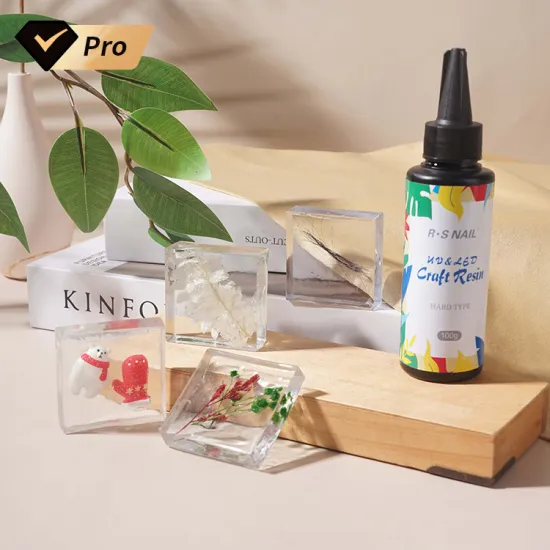 Hard UV Resin for DIY Acrylic Crafts and Curing