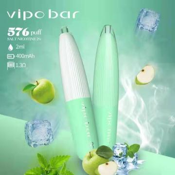 2 ml Batería recargable de aceite 500 Puffs Vape