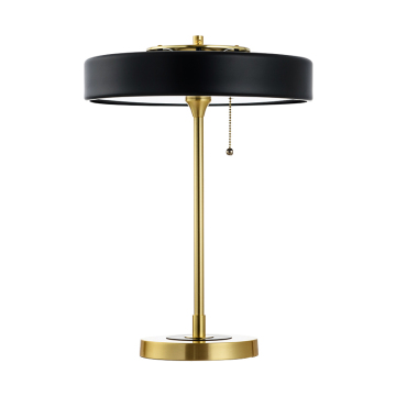 Designer Black Table Lamp untuk Studi dan Kantor Hotel
