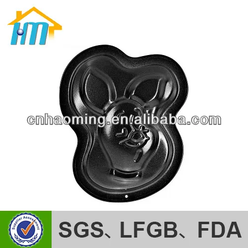 carbon steel rabbit cake mould
