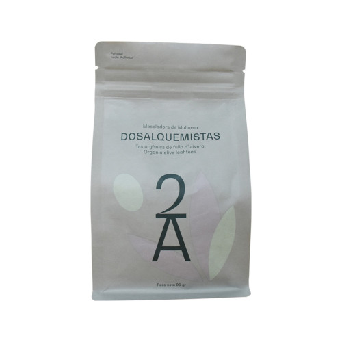 Custom Printed Label Tea Pouch Food Grade Bags