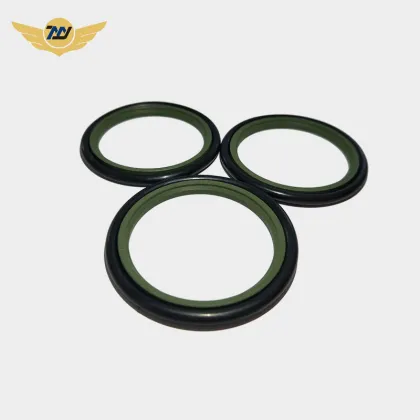 Excavator cylinder step seal sealing rod ring