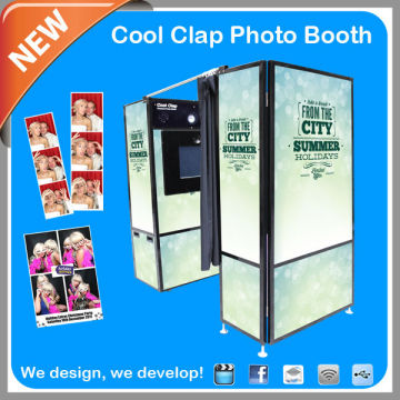 2015 Touch Screen Self-Service Photo Printing Kiosk Photo Booth Machine