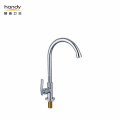 Economical Pillar Type Kitchen Brass Single Cold Faucet