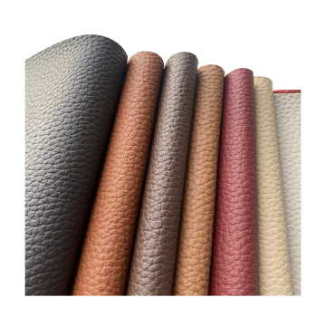 Affordable 1.0mm Flocked Bottom Car Leather with Big Lychee Pattern: Premium Quality at Budget-Friendly Price