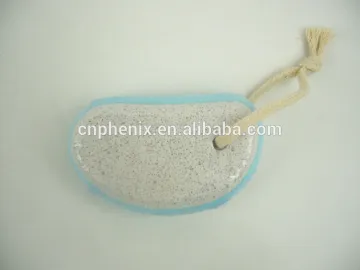 Pumice stone with brush