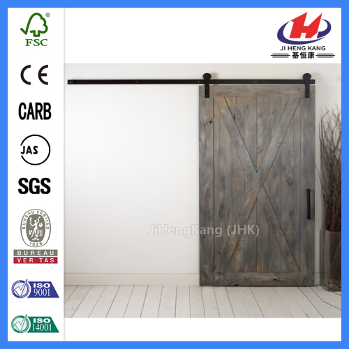 * JHK-SK08 MDF Insonorização Interior Portas de celeiro deslizantes Porta de celeiro Porta deslizante Porta deslizante Porta de celeiro