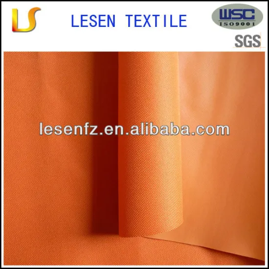 Tent fabric of PU coated polyester oxford