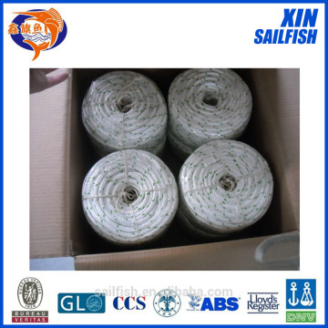 6mm double polyester braided rope