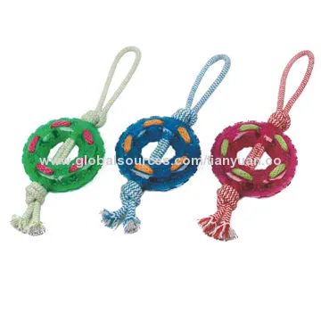 Soft and durable rubber chew toy