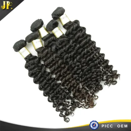Tangle Free Unprocessed Deep Wave Virgin Human Hair Kuala Lumpur Hair