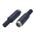 NinthQua 5pcs Female DC Power Jack Plugs Socket Adapter Connector 2.1/2.5mm x 5.5mm For Socket Repairs Tool 5.5*2.1mm 5.5*2.5mm