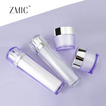 Custom Logo 120ml White Blue Lotion Bottle for Unique Packaging