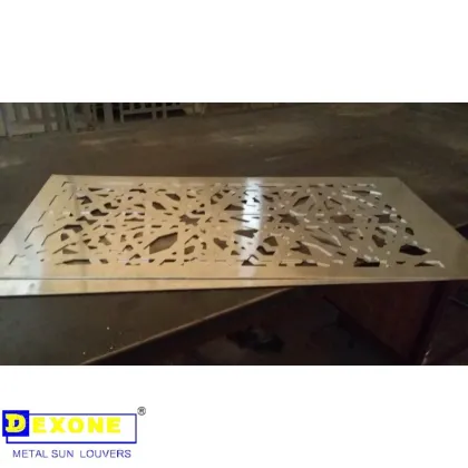 High precision laminated exterior protective air conditioner panel