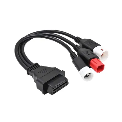 3in1 OBD Adapter Cable for Yamaha & Honda Motorcycles