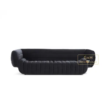 Modern Factory Technology 3 Seater Fabric Sofa for Living Room and Hotel