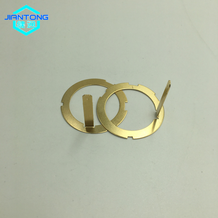  custom sheet metal clips die stamping small brass part