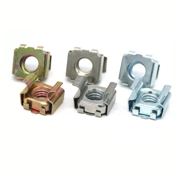 Wholesale Black Galvanized Steel Cage Nuts in M4, M5, M6, M12, M16 Sizes for Cabinet Use