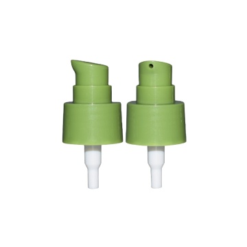 Cosmetische verpakking Plastic fles Zwart Behandeling Gezicht Oogcrème Pomp 20/410 24/410 28/410 met Over Cap