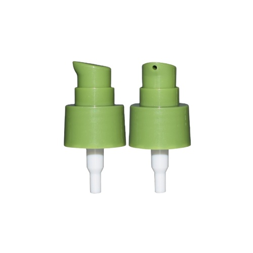 Cosmetische verpakking Plastic fles Zwart Behandeling Gezicht Oogcrème Pomp 20/410 24/410 28/410 met Over Cap