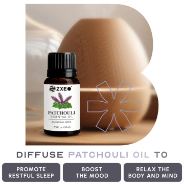 10ml cosmetic Grade 100% Natural Patchouli Essential oil OEM/ For kits The Old Health 100% Pure Herbal Air fresh