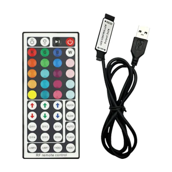 44 Key Mini IR Receiver Remote Controller for LED Strips