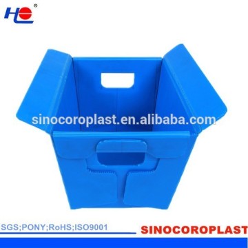 Accetta la scatola ondulata in plastica di ordine e funzionalità riciclabile personalizzata