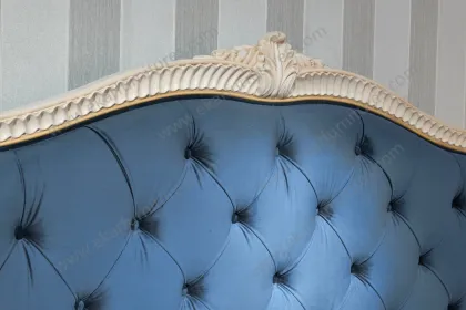 Hand carved bed room solid wood furniture