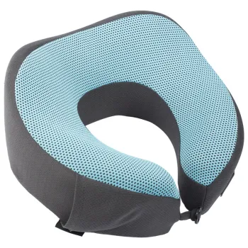 Portable Customizable Memory Foam U-Shaped Travel Neck Pillow: Comfort on-the-go