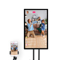 55-inch instagram live-uitzending touchscreen