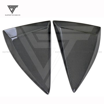 Carbon -Faserfenster -Scoop -Kit für Chevrolet Camaro V6/V8 2010-2013 - Xenon -Stil
