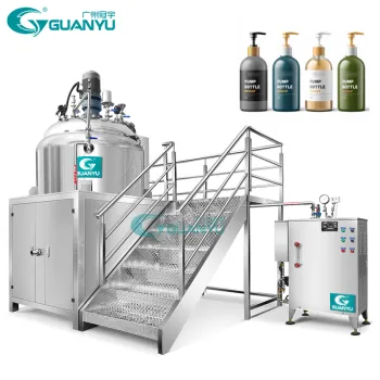 High Viscosity Emulsifying Cosmetic Making Machine for Face Cream and Body Lotion