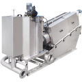 High efficiency sludge dewatering machine