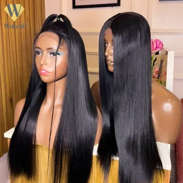 Drop Shipping Full Pre Plucked Transparent Lace Wig,Cheap 613 30''Glueless Transparent Lace Wig,Hd Transparent 360 13x6 Lace Wig