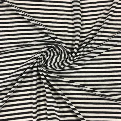 Viscose Linen Rayon Plain Dyed Stripes Clothing Fabric