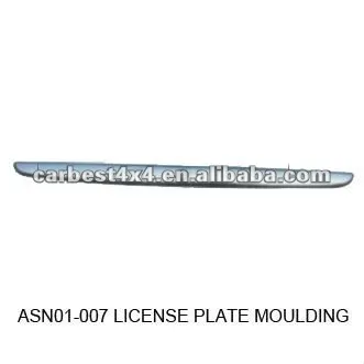 LICNESE PANEL MOULDING FOR NISSAN SUNNY 01-04