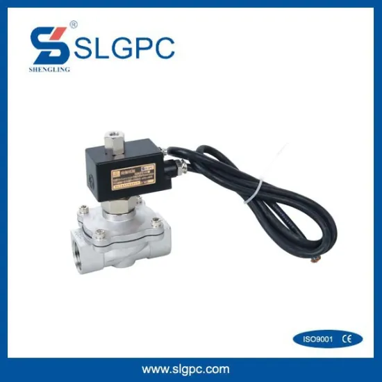 2 way stainless steel blast-proof coil 2s series water 1/2 inch solenoid valve