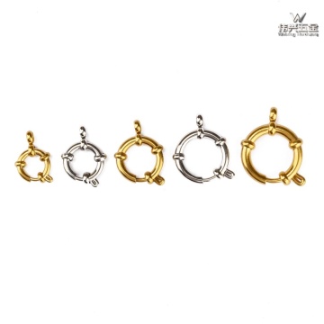 High Quality Stainless Steel Double Spring Clasp