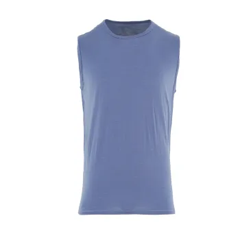 Eco-Friendly Summer Men's Merino Wool Sleeveless Tank Top