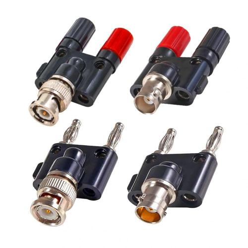 BNC Male/Female to Dual 4mm Banana Plug
