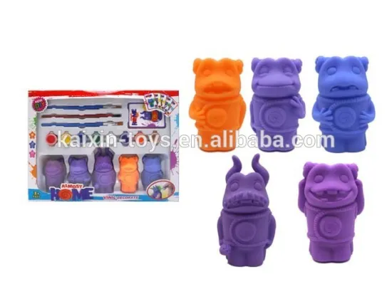 2015 3-4 inch new custom make your own vinyl toy vinyl figure DIY blank vinyl toy