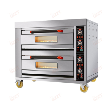 Lò nướng bánh thương mại: Các tùy chọn điện và gas, boong và khay cho bánh mì nướng, bánh quy và bánh sừng bò